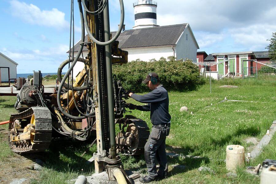 Sjötransporter bergvärme Villabrunnar Jansson AB